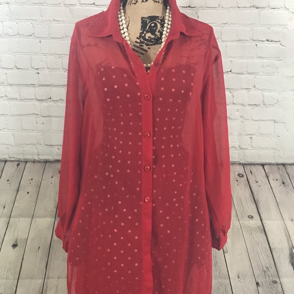 Women’s Vintage 80’s-90’s Polka Dot Vintage Dress - Picture 5 of 6